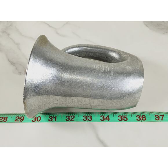 Lyman Pewter Bugle Mug 6" Stein Horn Viking Drinking Cup Cutler Hammer - Picture 14 of 16